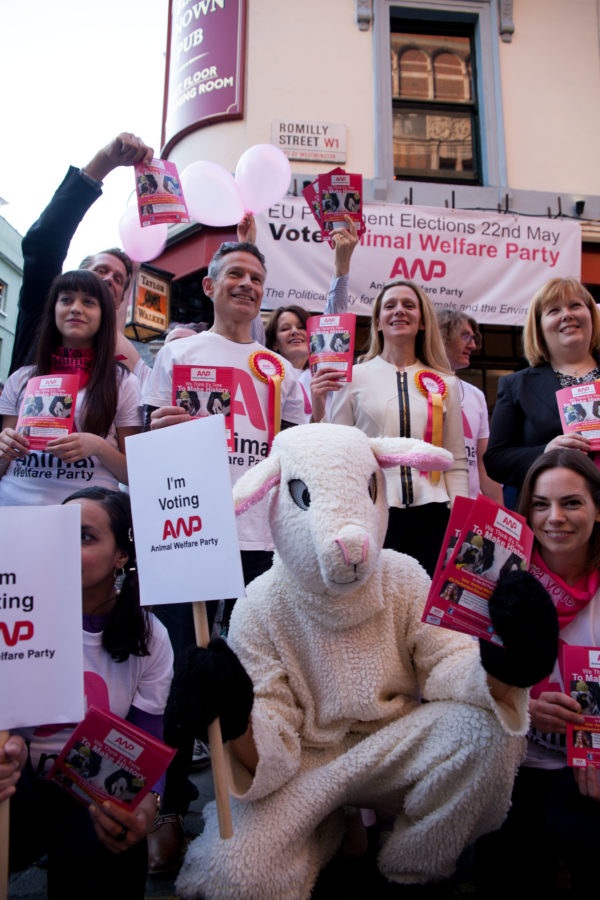 Photocall: Political Animals Go To Vote